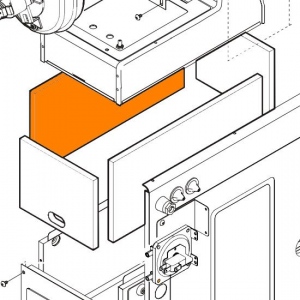 Izolace boční 167x361x11  DUA 28 DUA Plus 28