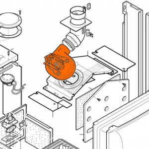 Ventilátor LUNA 3 Baxi - 28 kW